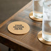Vineyards Cork CoasterRound [19-CST004]