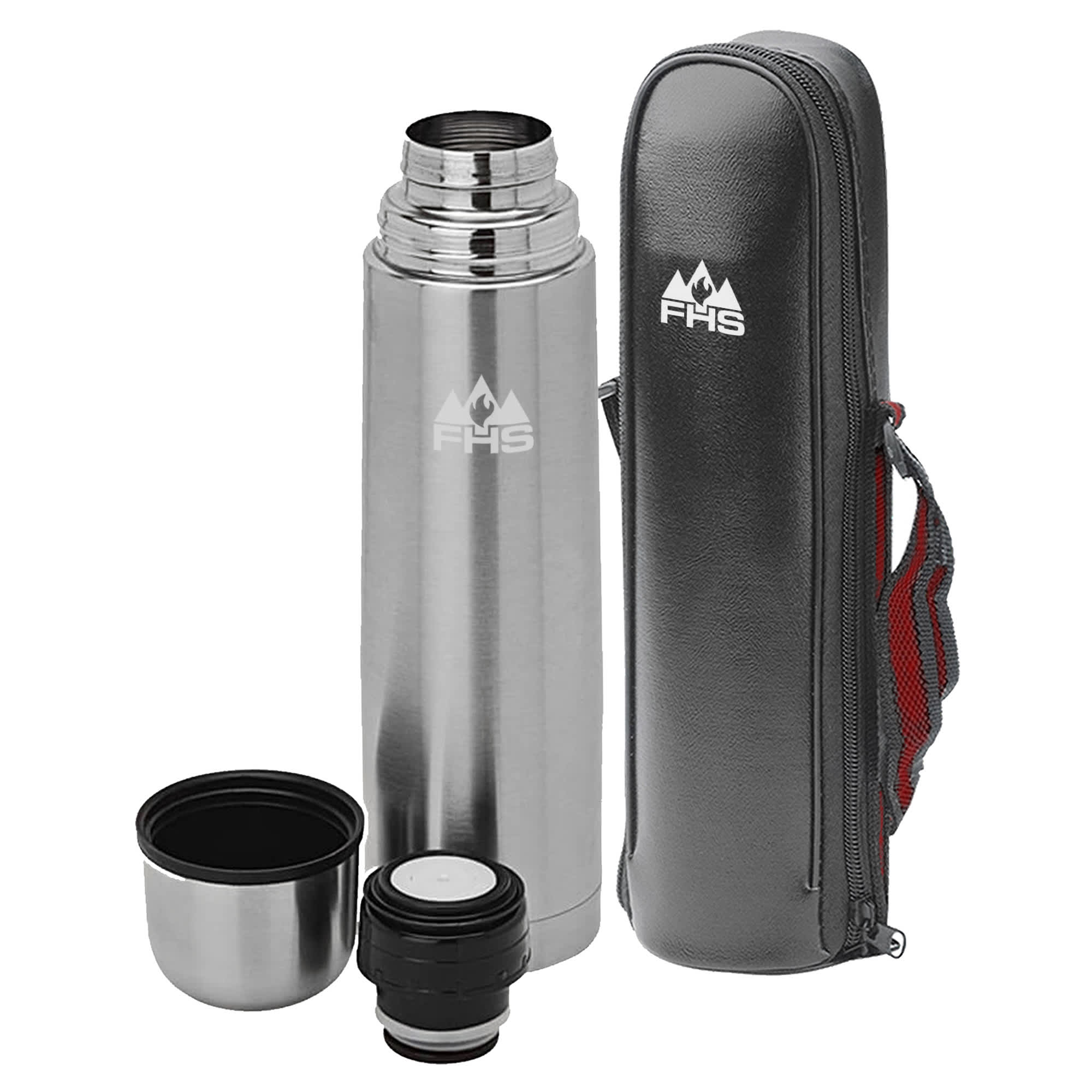 Bullet Flask Silver 750ml [19-FK002-B]