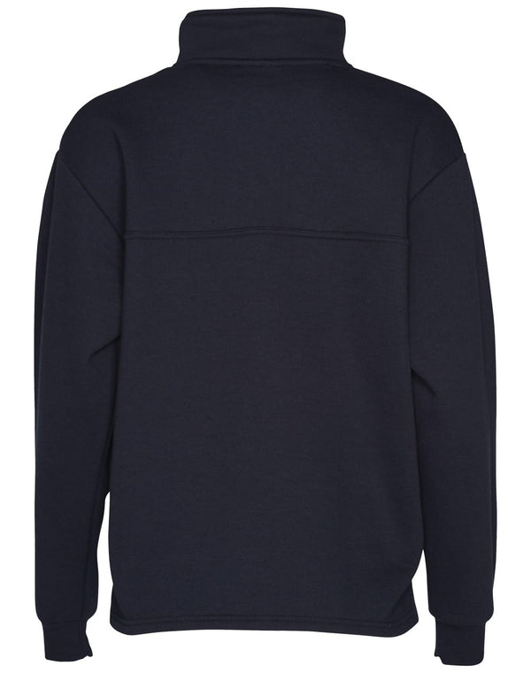 Kids 1/2 zip collar fleecy sweat [53-FL02K]