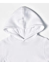 Kids Close Front  Contrast Fleecy Hoodie [53-FL09K]