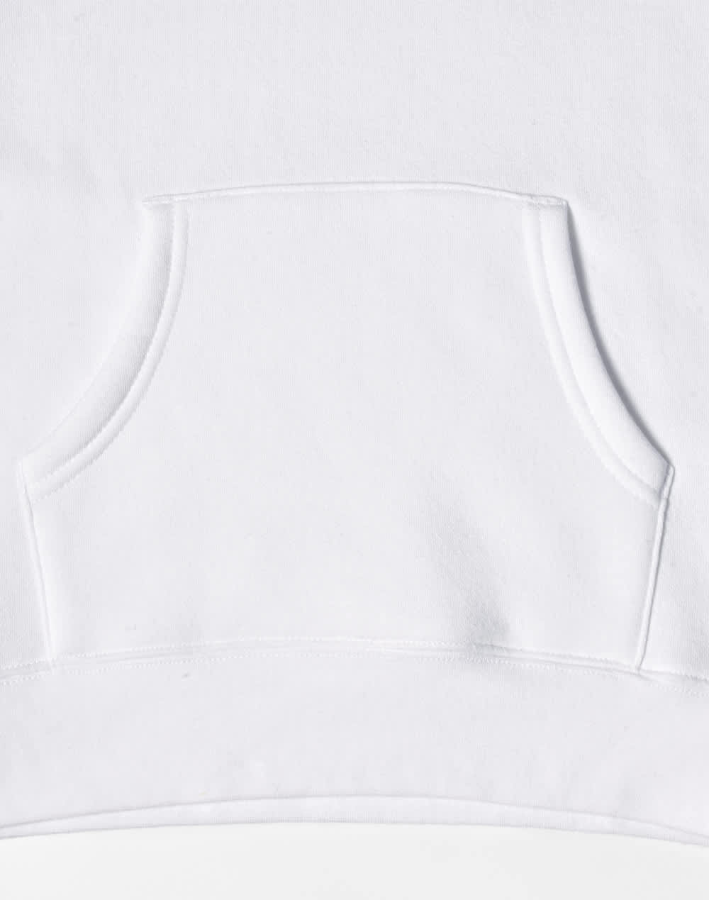Kids Close Front  Contrast Fleecy Hoodie [53-FL09K]