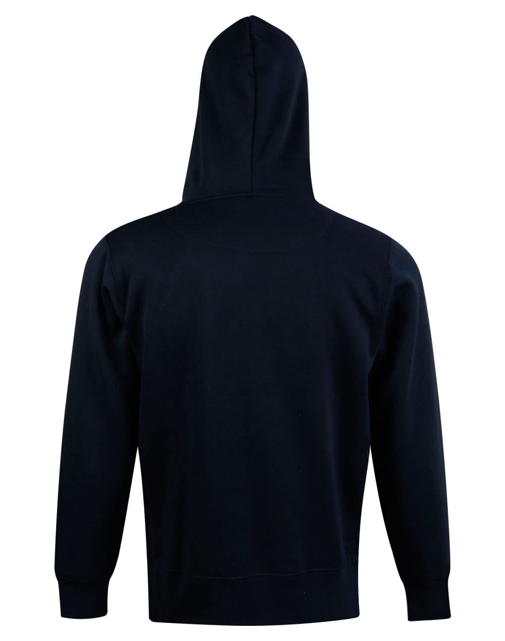Kids Close Front  Contrast Fleecy Hoodie [53-FL09K]