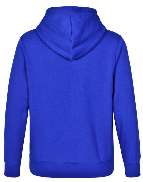 Kids Close Front  Contrast Fleecy Hoodie [53-FL09K]