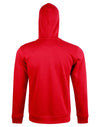 Mens Full Zip Contrast Fleece Hoodie [53-FL17]