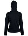 Ladies Full Zip Contrast Fleece Hoodie [53-FL18]