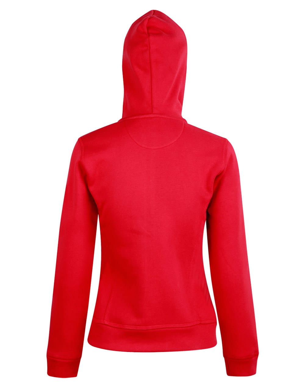 Ladies Full Zip Contrast Fleece Hoodie [53-FL18]