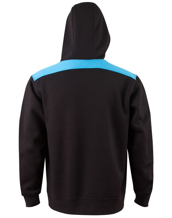 Kids Kangaroo Pocket Contrast Hoodie [53-FL19K]