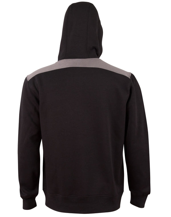 Kids Kangaroo Pocket Contrast Hoodie [53-FL19K]