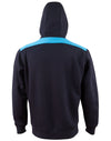 Kids Kangaroo Pocket Contrast Hoodie [53-FL19K]