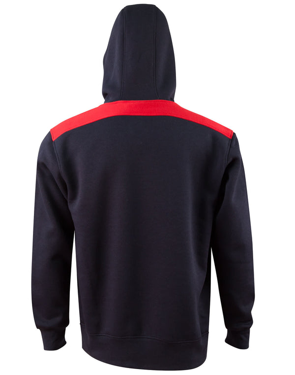 Kids Kangaroo Pocket Contrast Hoodie [53-FL19K]