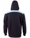 Kids Kangaroo Pocket Contrast Hoodie [53-FL19K]