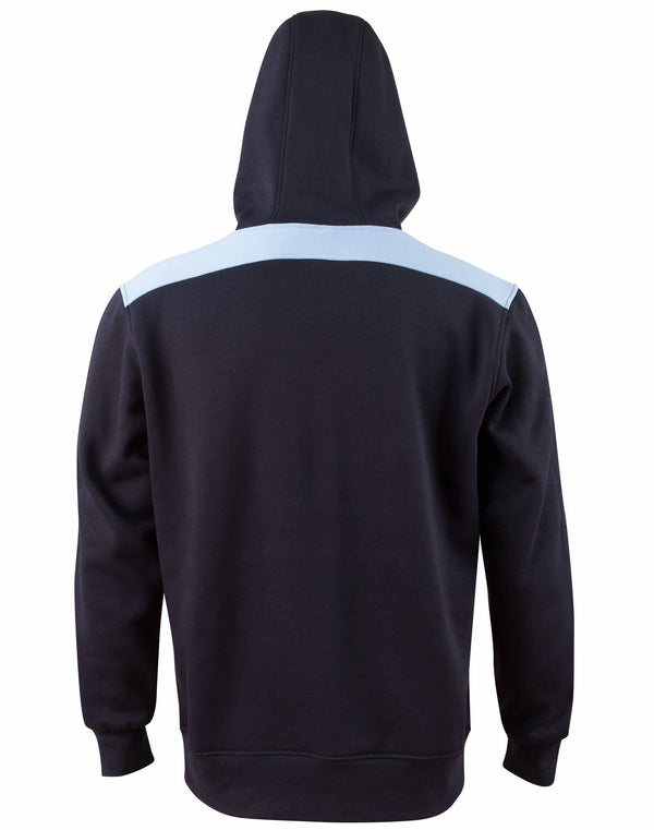 Kids Kangaroo Pocket Contrast Hoodie [53-FL19K]