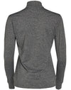 Ladies Half Zip L/S Sweat Top [53-FL26]