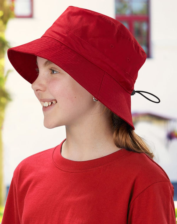 Bucket hat with toggle [53-H1034]