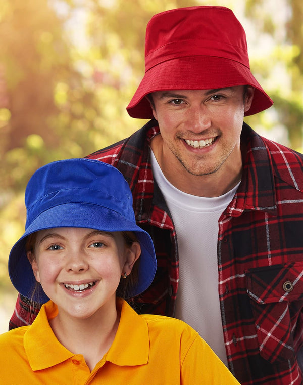 Bucket hat with toggle [53-H1034]