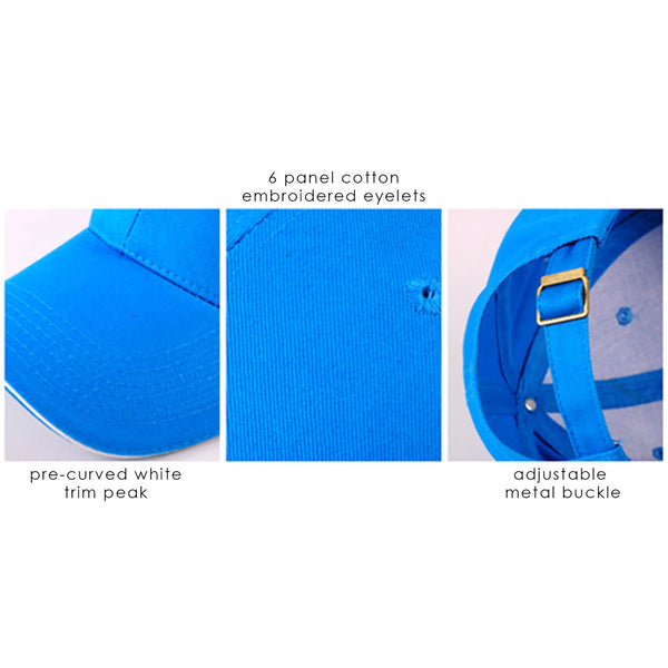 Const 6 Panel Cotton Sandwich Cap [19-HDW005]