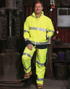 HiVis 2tone safety jacket 3M tape [53-SW29]