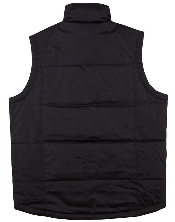 Mens Nylon Ripstop Padded Vest [53-JK29]