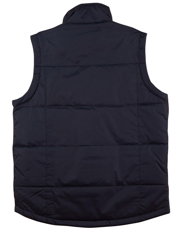 Mens Nylon Ripstop Padded Vest [53-JK29]