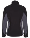 Ladies Contrast Softshell Jacket [53-JK32]