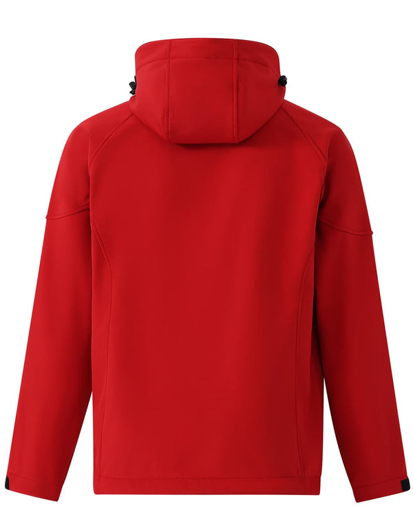 Kids Softshell Full Zip Hoodie [53-JK33K]