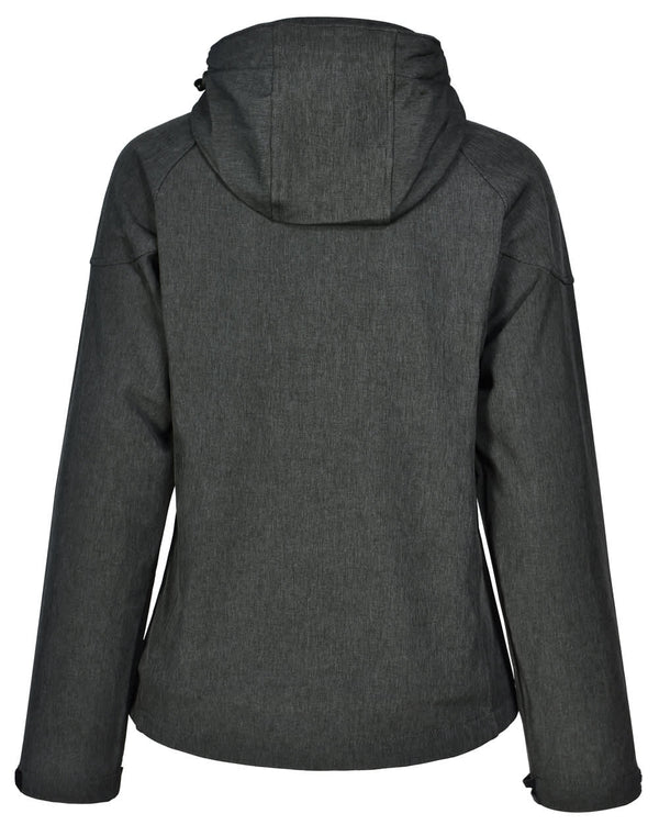 Ladies Softshell Full Zip Hoodie [53-JK34]