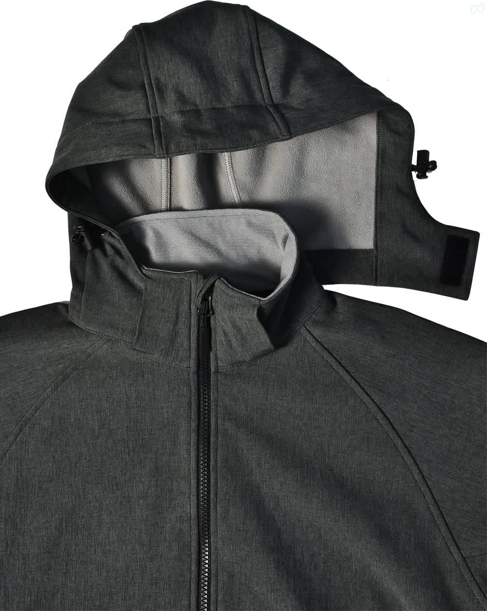 Ladies Softshell Full Zip Hoodie [53-JK34]