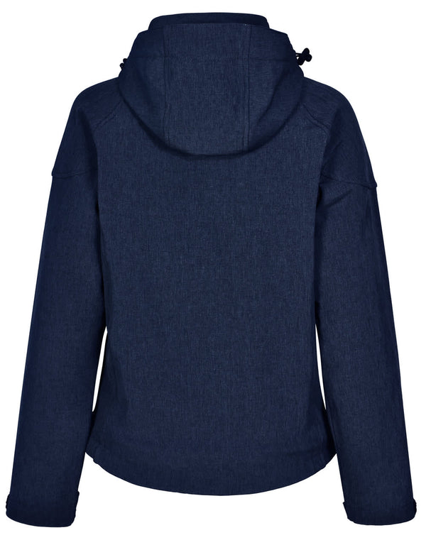 Ladies Softshell Full Zip Hoodie [53-JK34]