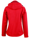 Ladies Softshell Full Zip Hoodie [53-JK34]