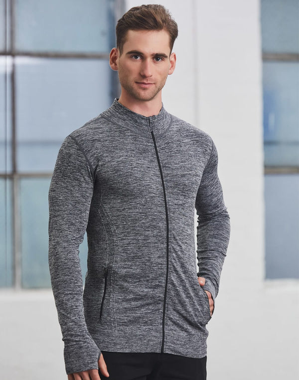 Unisex Seamless Heather Jacket [53-JK39]