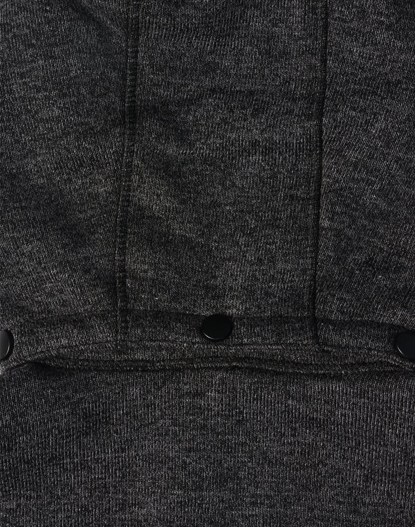 Mens Heather Bonded Fleece Jacket [53-JK41]