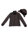 Ladies Heather Bonded Fleece Jacket [53-JK42]