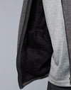 Mens Heather Bonded Fleece Jacket [53-JK41]