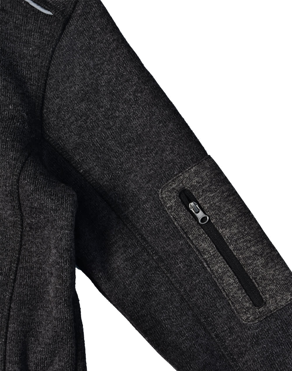 Ladies Heather Bonded Fleece Jacket [53-JK42]