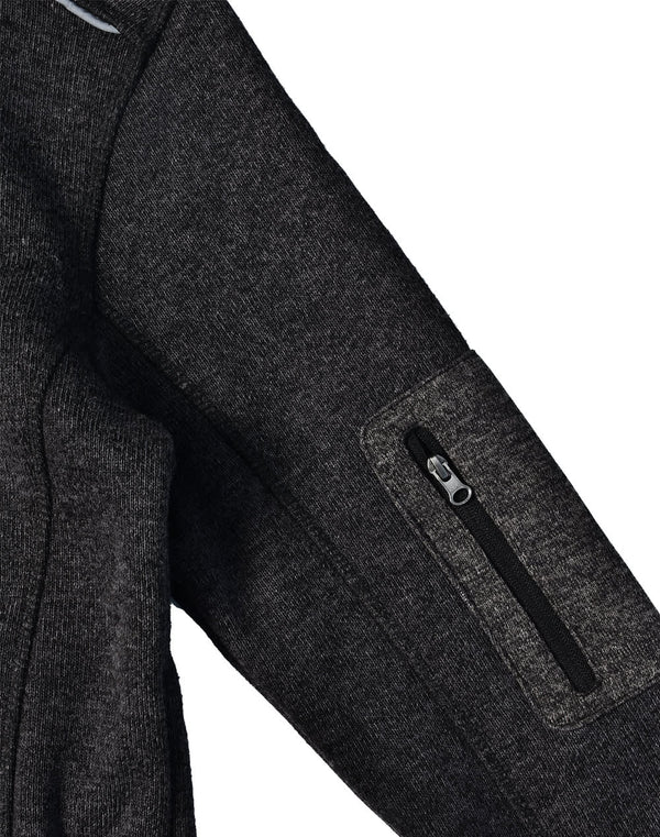 Ladies Heather Bonded Fleece Jacket [53-JK42]
