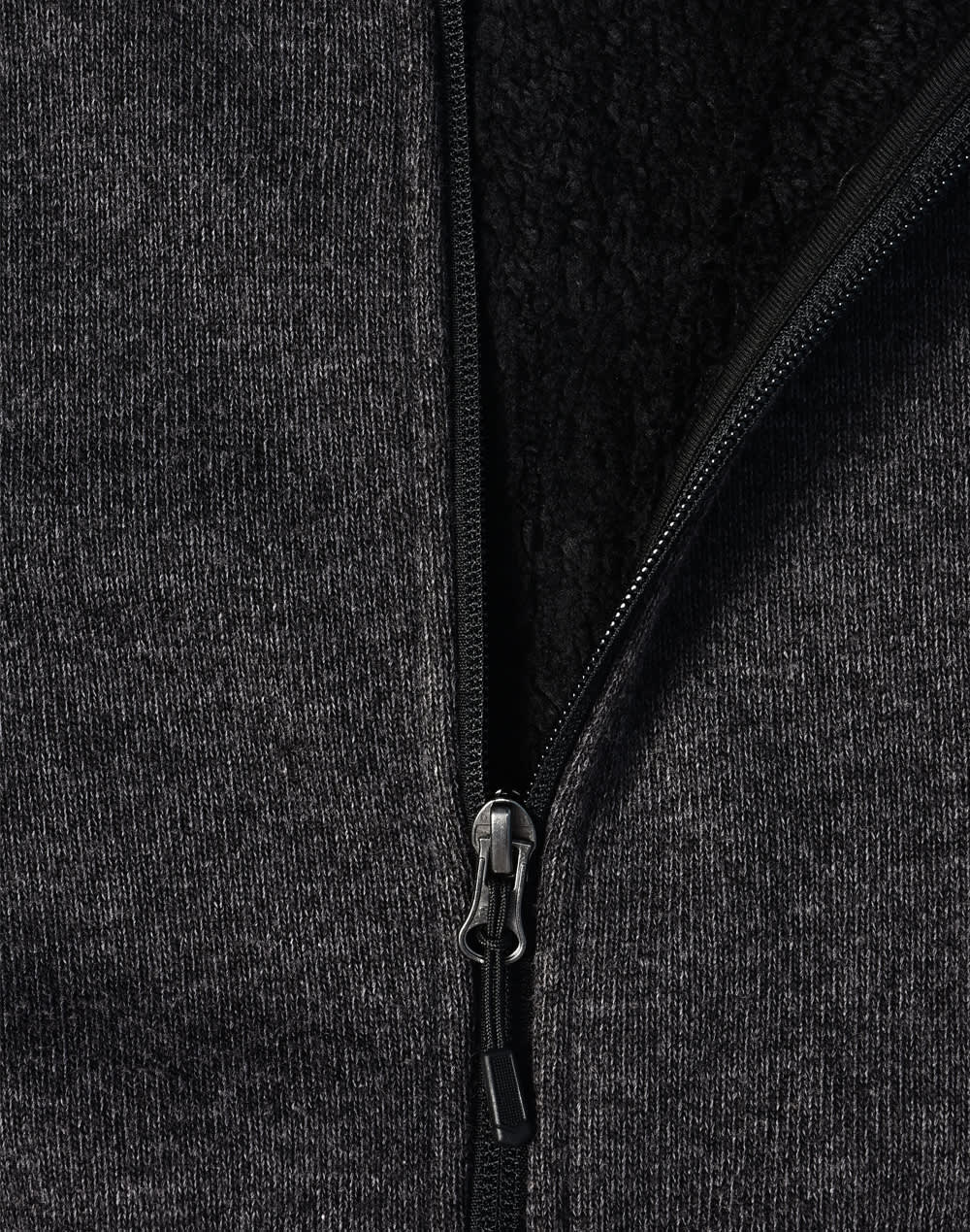 Ladies Heather Bonded Fleece Jacket [53-JK42]