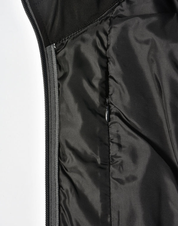 Mens Heather Sleeve/Quilted Body Jacket [53-JK43]