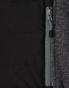 Mens Heather Sleeve/Quilted Body Jacket [53-JK43]