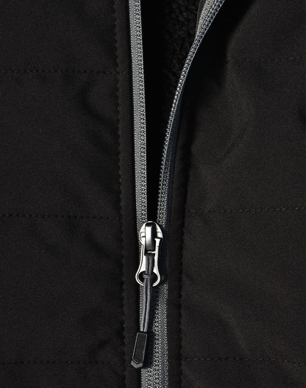 Mens Heather Sleeve/Quilted Body Jacket [53-JK43]