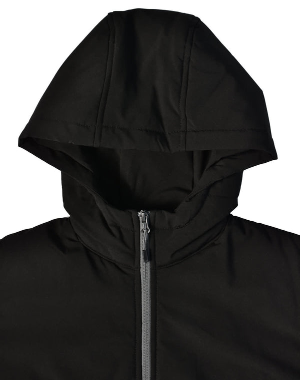 Ladies Heather Sleeve/Quilted Body Jacket [53-JK44]