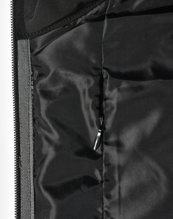 Ladies Heather Sleeve/Quilted Body Jacket [53-JK44]