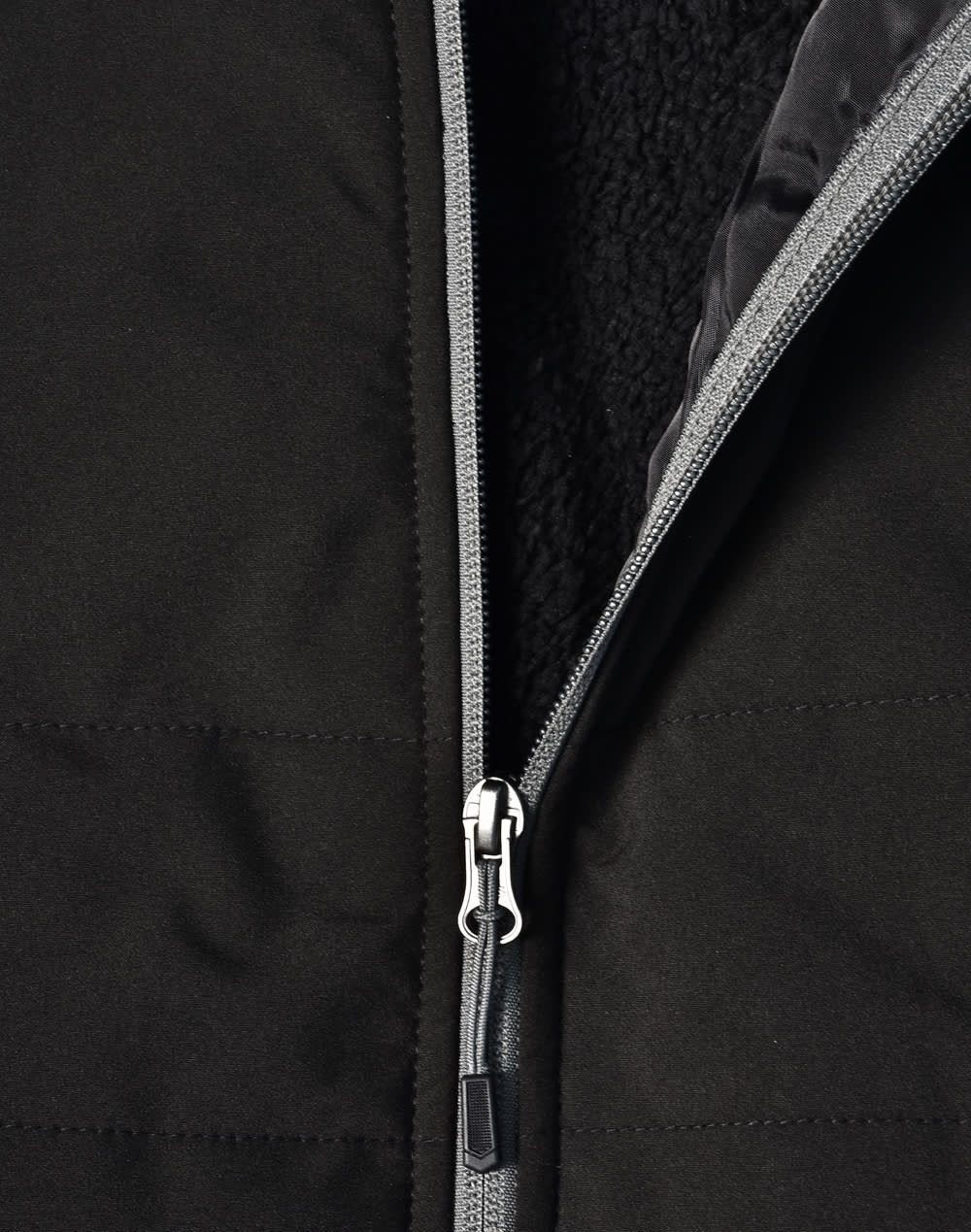 Ladies Heather Sleeve/Quilted Body Jacket [53-JK44]