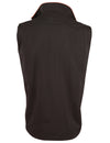 Mens Softshell Contrast Vest [53-JK45]
