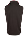 Ladies Softshell Contrast Vest [53-JK46]