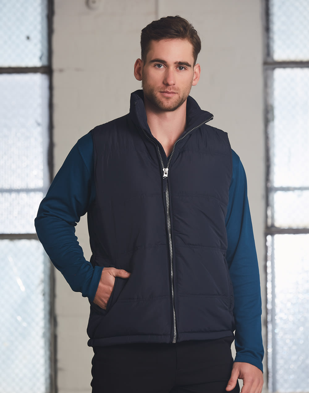 Adults Heavy Quilted Vest [53-JK47]