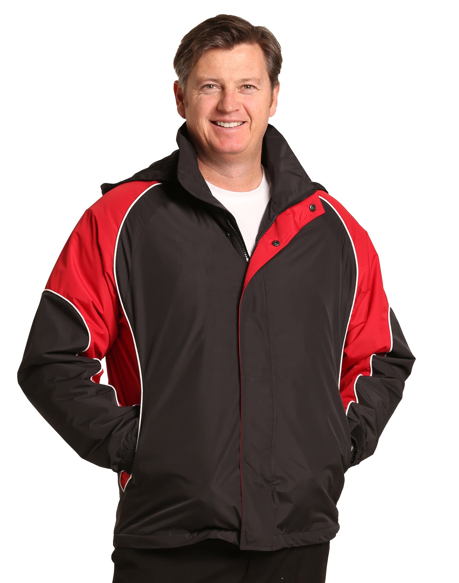 Mens Contrast Jacket [53-JK77]