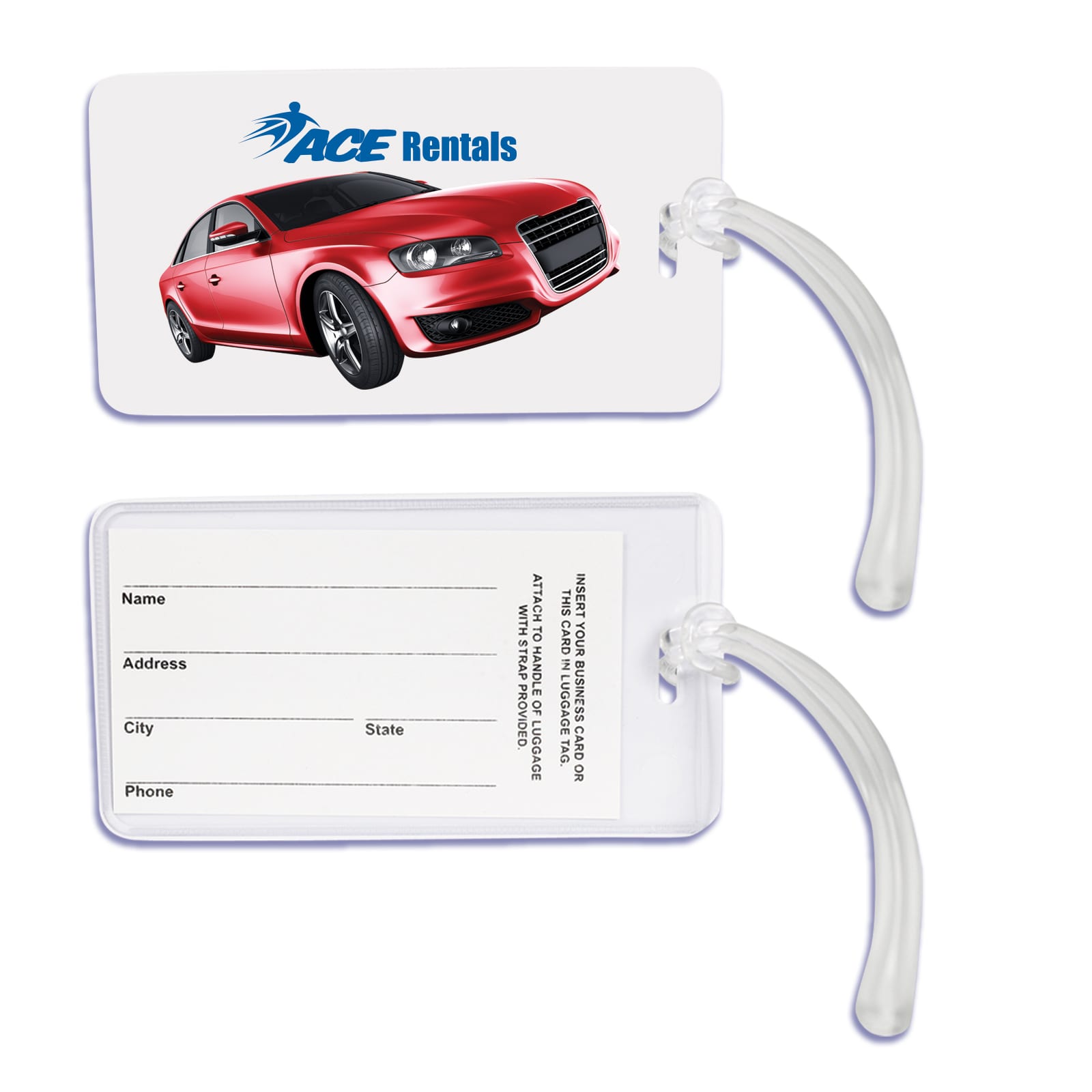 Monte Carlo Luggage Tag [2-LL001]
