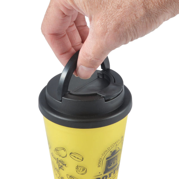 Aroma Coffee Cup / Handle Lid [2-LL0423]