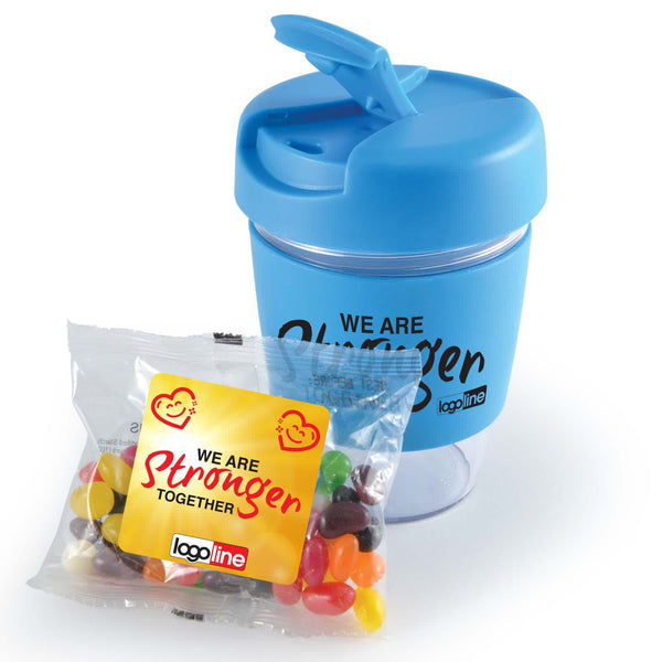 Kick Coffee Cup with Jelly Beans [2-LL0444]