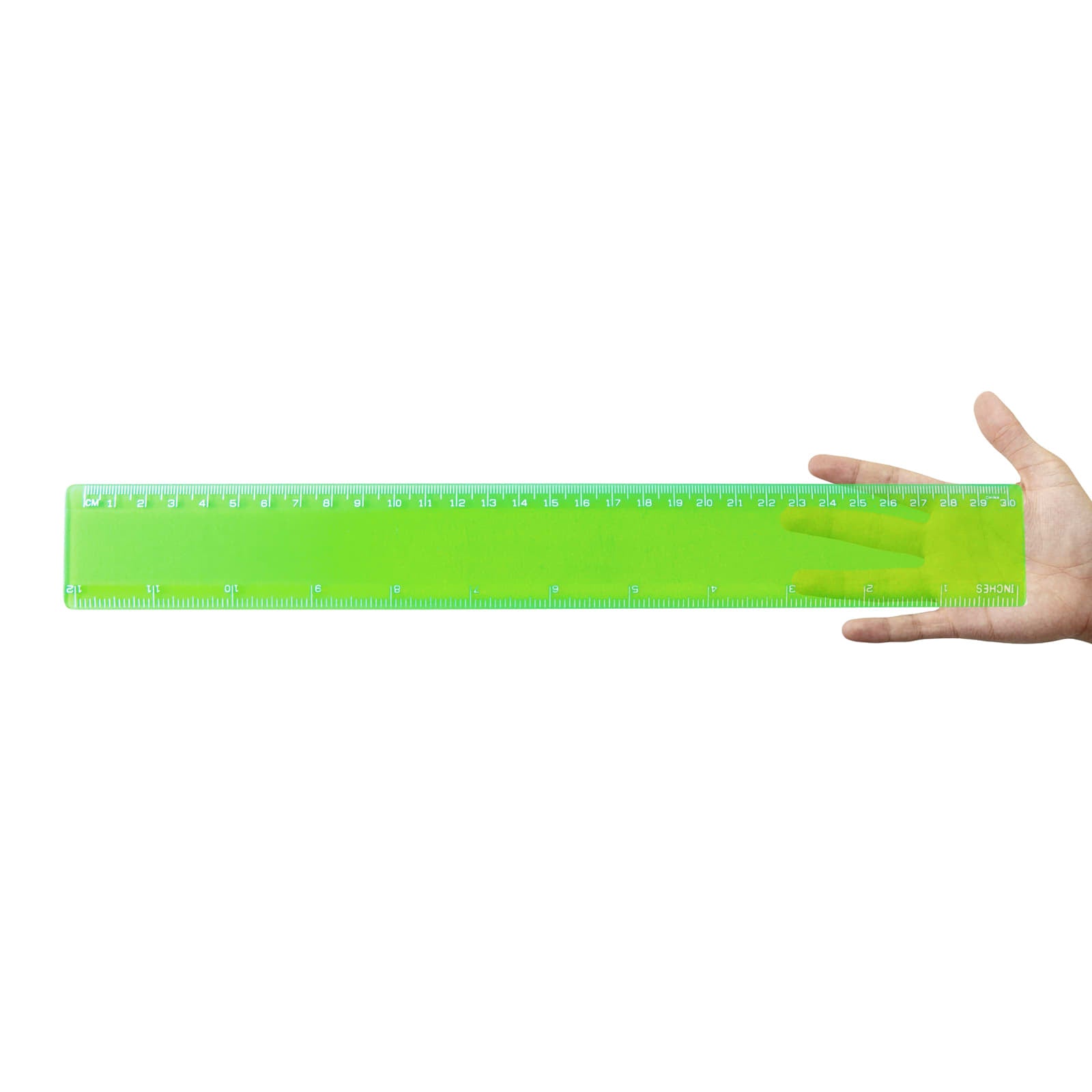 Transparent 30cm Ruler [2-LL11]